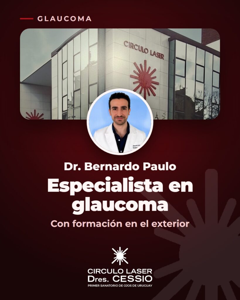 Dr. Bernardo Paulo, especialista en glaucoma en Círculo Láser